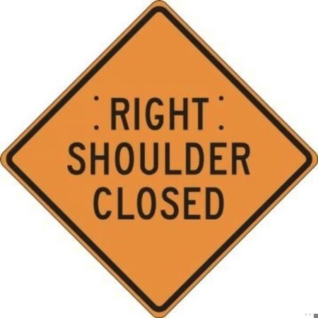 Accuform ROLLUP CONSTRUCTION SIGN RIGHT FRC426MV FRC426MV